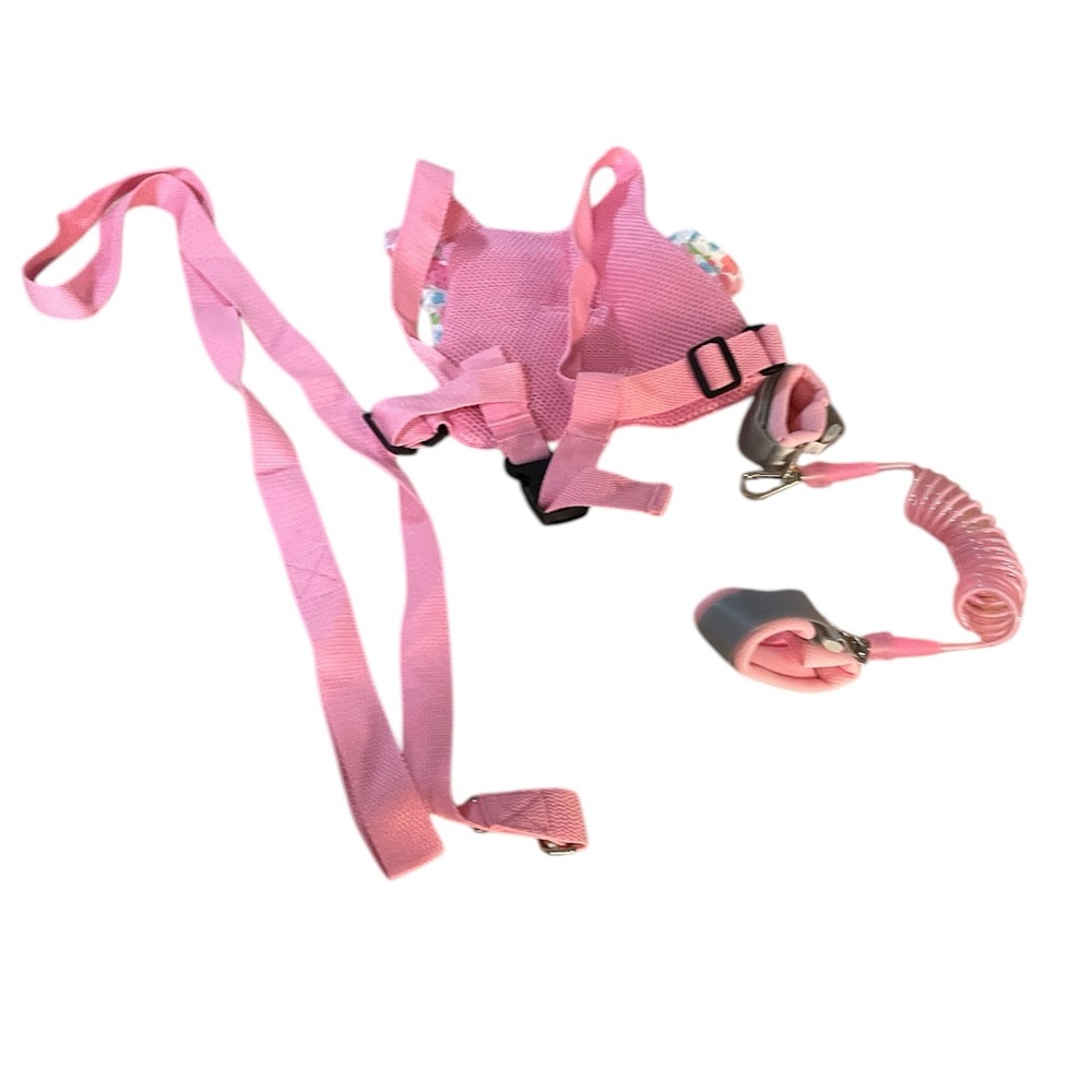 Pink Child Safety Harness with Leash